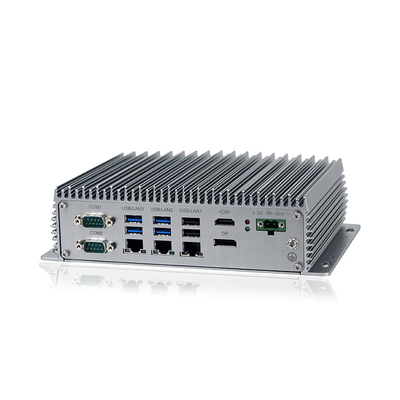 Wytrzymały przemysłowy mini komputer bez wentylatora OEM DC24V Wins10 / Linux 3 LAN