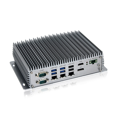 J6412 Przemysłowy bez wentylatora Mini PC 3 komputery stacjonarne LAN Komputer WIN10 LINUX RS232 RS485 PC