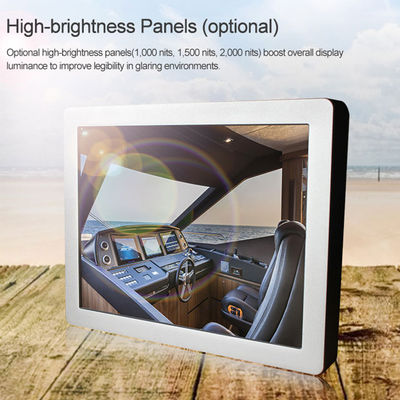 Komputery z ekranem dotykowym Ip68 Panel PC z wodoodpornym kablem
