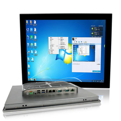 Wytrzymały 17-calowy komputer panelowy HMI TPM 2.0 RS232 RS422 RS485 9-36V napięcie