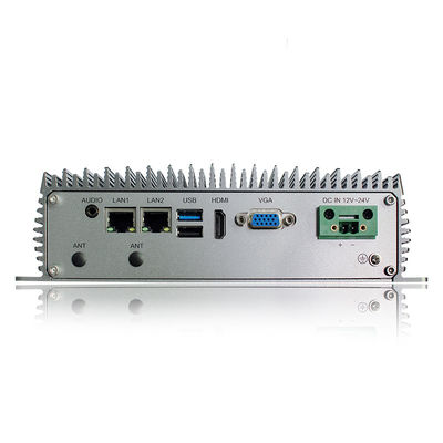 ODM 8GB 3855U Industrial Embedded Box PC Linux Ubuntu bez wentylatora Rugged X86