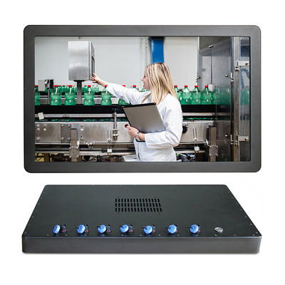 Wytrzymały, rezystancyjny ekran dotykowy 21,5 &quot;Windows10 IP67 Panel PC