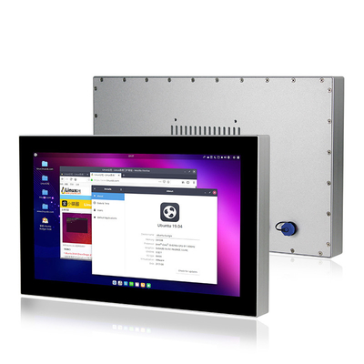 Montaż VESA Wodoodporny ekran dotykowy PC Windows10 Core I5 ​​bez wentylatora IP67