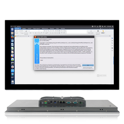 IP65 Wodoodporny ekran dotykowy PC 5G I3 Core HMI Panel dotykowy PC Komputery przemysłowe