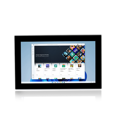 Rdzeń I3 / I5 / I7 Monitor komputerowy z ekranem dotykowym Windows Bez wentylatora 13,3 &quot;Pojemnościowy dotyk
