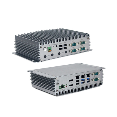Bezwentylatorowy przemysłowy komputer wbudowany PC 12. generacji Intel Elkhart Lake J6412 3 porty XLAN