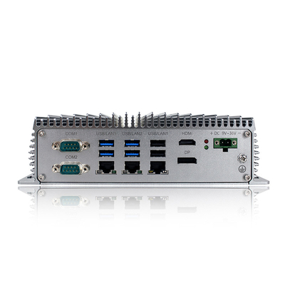 J6412 Przemysłowy bez wentylatora Mini PC 3 komputery stacjonarne LAN Komputer WIN10 LINUX RS232 RS485 PC