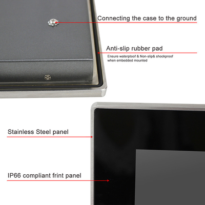 TPM 2.0 Multi Touch Panel PC 24 &amp;#39;&amp;#39; Przemysłowy komputer panelowy 1920 X 1080