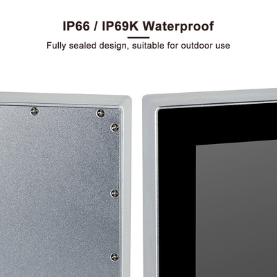 J1900 24-calowy przemysłowy panel dotykowy Wodoodporny komputer panelowy IP69K