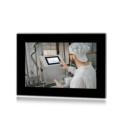 Intel J6412 Wytrzymały panel PC 10 punktów Pojemnościowy panel dotykowy IP65 Z 3xRJ45