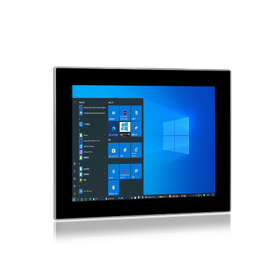 J6412 Panel dotykowy PCAP 3*LAN 12&quot; All In One Komputer przemysłowy Przód IP65