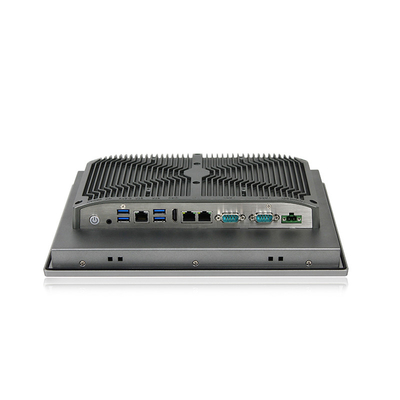 J6412 Panel dotykowy PCAP 3*LAN 12&quot; All In One Komputer przemysłowy Przód IP65