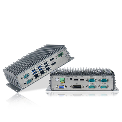 Wysokowydajny przemysłowy Mini PC Celeron bez wentylatora J6412 USB Window Linux z Wi-Fi