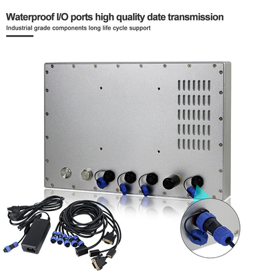 12-calowy J1900 IP65/IP66/IP67/IP69K Wodoodporny komputer z ekranem dotykowym All In One Panel PC