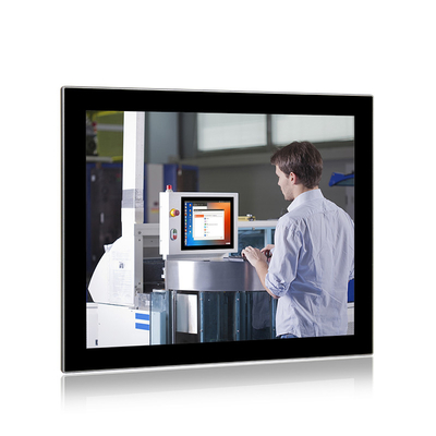 Celeron J16412 Czterordzeniowy przemysłowy panel dotykowy IP66 Wodoodporny komputer z ekranem dotykowym