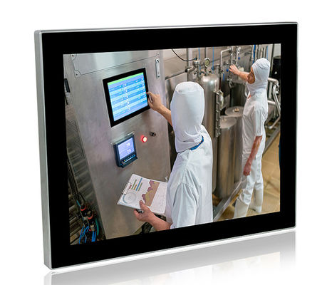 IP69K Wodoodporny panel PC ze stali nierdzewnej SUS304 Monitor komputerowy z ekranem dotykowym