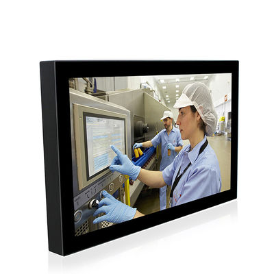 IP67 21,5-calowy panel bez wentylatora z ekranem dotykowym LAN USB RS232 PCAP