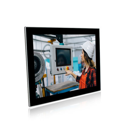 Wbudowany panel ze stali nierdzewnej IP65 15-calowy J1900 4G RAM 64GB SSD TPM 2.0