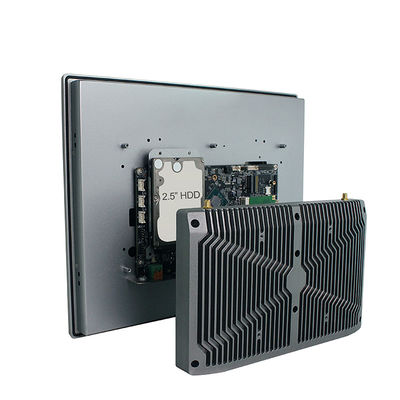 Wbudowany panel ze stali nierdzewnej IP65 15-calowy J1900 4G RAM 64GB SSD TPM 2.0
