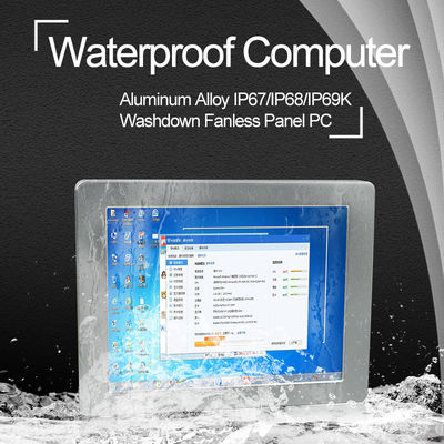 I5 6200 10-calowy wodoodporny ekran dotykowy PC LAN Port USB RS232 Opcjonalnie