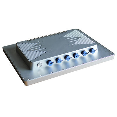 LAN USB RS232 1000nits IP67 Panel PC Rozmiar 15 "Płaski w pełni uszczelniony