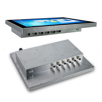 Kable VGA Windows 7 Panel PC, 15-calowy wytrzymały komputer przemysłowy Ip69k