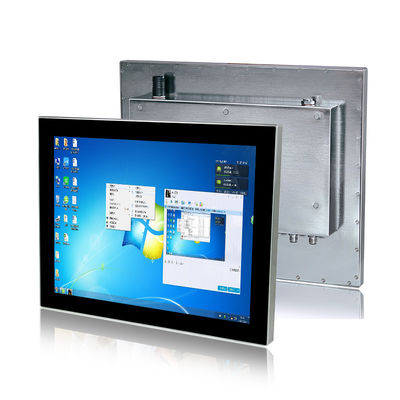 Panel PC OEM SUS304 ze stali nierdzewnej 15 &quot;Rozmiar IP69K Wodoodporny