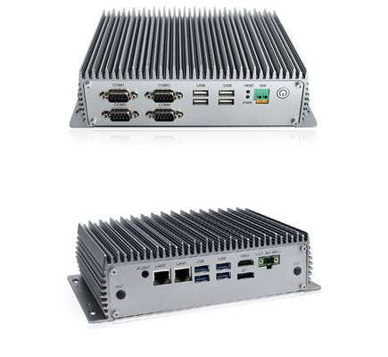 Dual HDMI VGA 20W Industrial Embedded Box PC Intel Core I78565U