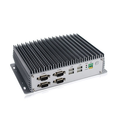 8. Procesor przemysłowy bez wentylatora Mini PC ze stopu aluminium, MSATA 128G SSD bez wentylatora I3 Mini PC