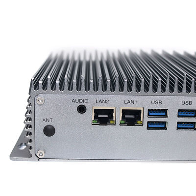 OEM Win10 DDR4L MSATA Przemysłowy bezwentylatorowy Mini PC I5 Kompaktowy, wytrzymały osadzony