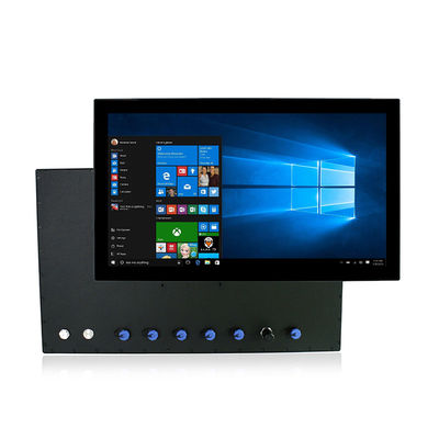 OEM 21,5 cala X86 IP69K Panel PC bez wentylatora Linux wbudowany na zewnątrz