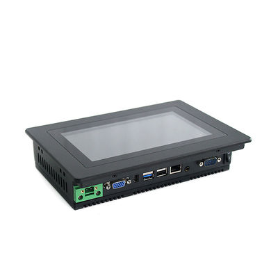 7-calowy mini przemysłowy panel dotykowy PC Wbudowany montaż IP65 z przodu HMI
