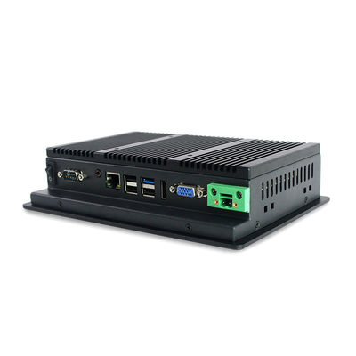 RJ45 Pojemnościowy ekran dotykowy Przemysłowy bezwentylatorowy panel do montażu na mini PC