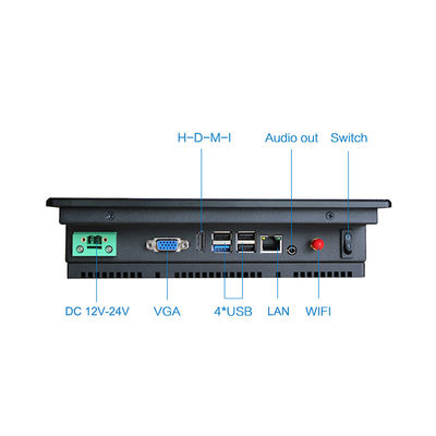8,4 &quot;800 * 600 IP65 HMI Przemysłowy panel dotykowy PC z Wifi