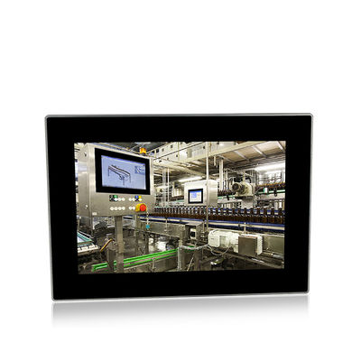 Komputer panelowy HMI ze stali nierdzewnej X86 Ip65 Win10 do produkcji żywności