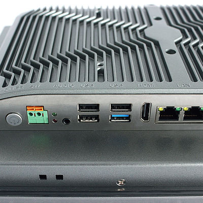 Wifi BT Przemysłowy ekran dotykowy All In One Pc Intel I3 8th X86 Ubuntu Wodoodporny