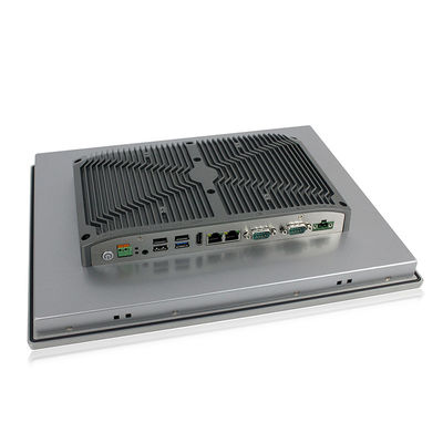 X86 15 &quot;Windows Industrial All In One z ekranem dotykowym do montażu na panelu PC 6 * COM