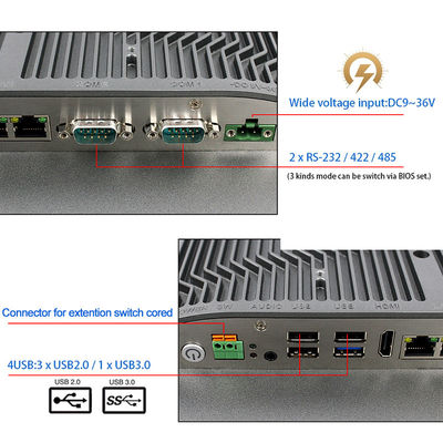 Czterordzeniowy panel medyczny PC