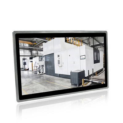 250cd / m2 SUS304 Bezgłośny komputer panelowy HMI PCAP z podwójnym RJ45 24in