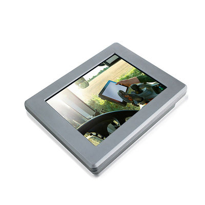 GPIO 8-calowy przemysłowy panel dotykowy Linux PC IP66 w pełni uszczelniony rezystancyjny dla pojazdu