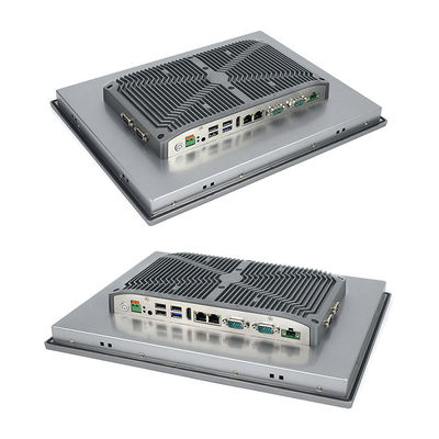 Przód IP65 I7 8. generacji Wodoodporny ekran dotykowy PC Panel montowany