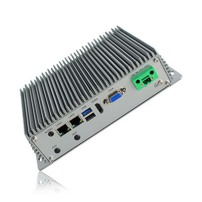 Dostosowany komputer przemysłowy X86 Intel I5 Compact, wbudowany komputer bez wentylatora 32G z systemem Windows