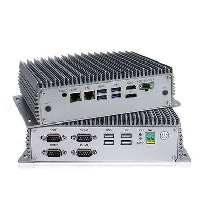 Komputer przemysłowy Intel I7 4g Lte na szynę Din, X86 Rs232 Rs485 Windows 8 Mini PC