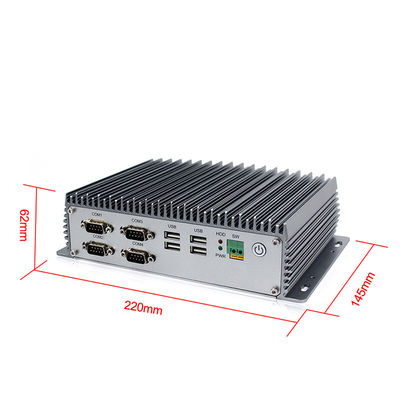 Komputer przemysłowy Intel I7 4g Lte na szynę Din, X86 Rs232 Rs485 Windows 8 Mini PC