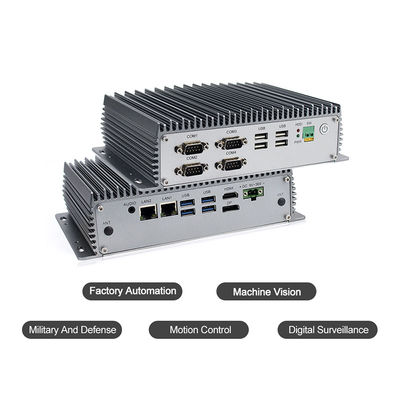 Dwurdzeniowy komputer wbudowany bez wentylatora 2,1 GHz Mini Box PC Windows 10
