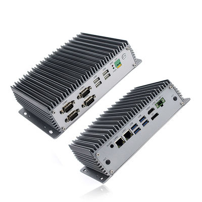 8th Gen I5 8265U Wbudowany komputer przemysłowy bez wentylatora Mini Box PC