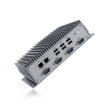 Rs485 I7 8565U Przemysłowy bezwentylatorowy Mini PC, wbudowany bezwentylatorowy I7 Mini PC