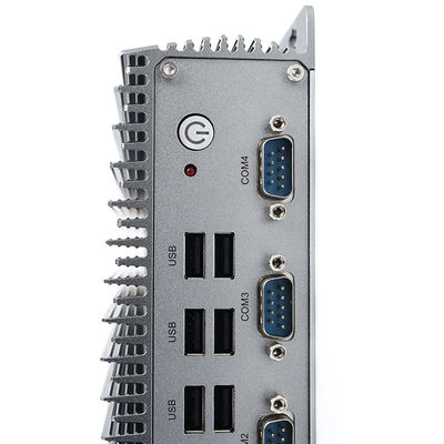 Rs485 I7 8565U Przemysłowy bezwentylatorowy Mini PC, wbudowany bezwentylatorowy I7 Mini PC