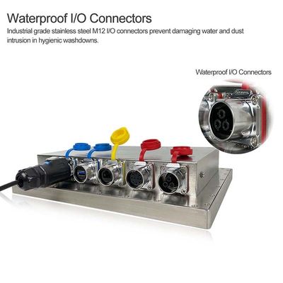 SUS304 IP69K Wodoodporny panel HMI PC 12 &quot;1280x800 Panel ze stali nierdzewnej Pc