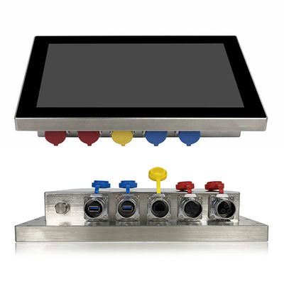 SUS304 IP69K Wodoodporny panel HMI PC 12 &quot;1280x800 Panel ze stali nierdzewnej Pc